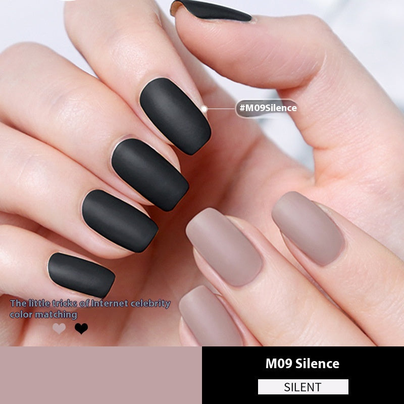 Durable Nail Polish - Waterproof, Quick-Drying, Frosted & Matte Styles