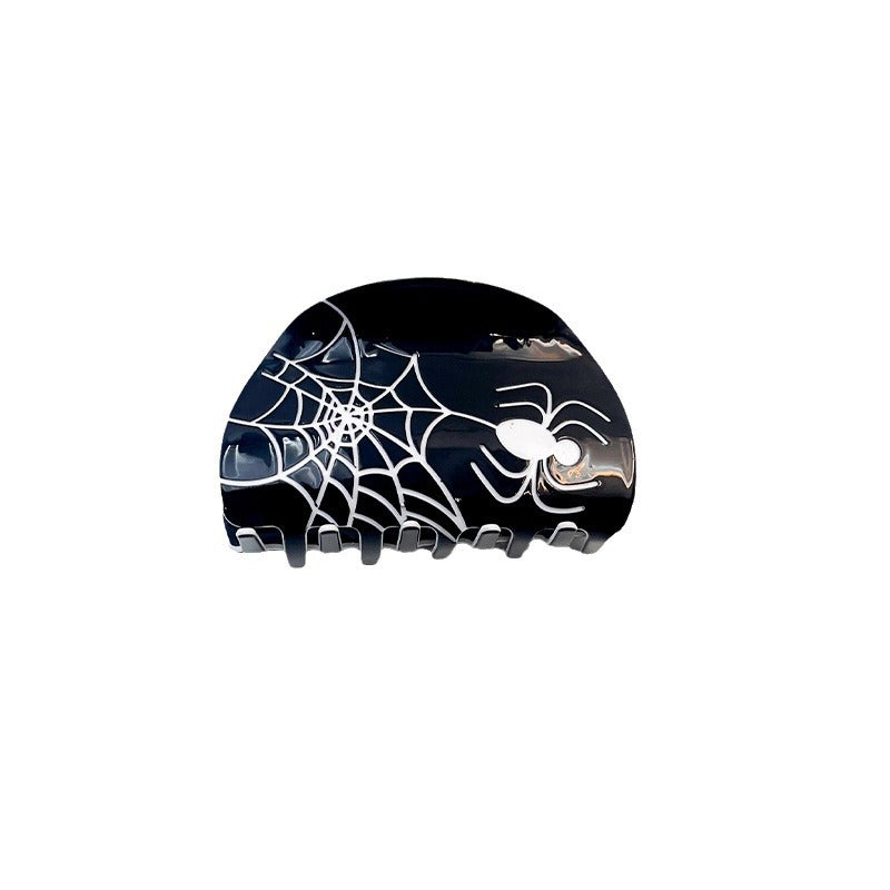 Halloween Hair Clip Acrylic Spider Shark Clip