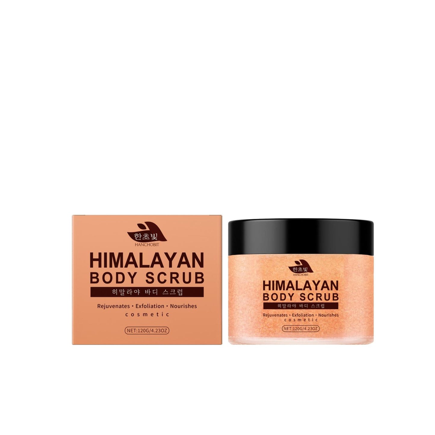 Himalayan Body Scrub 120g Natural Exfoliant for Smooth Skin