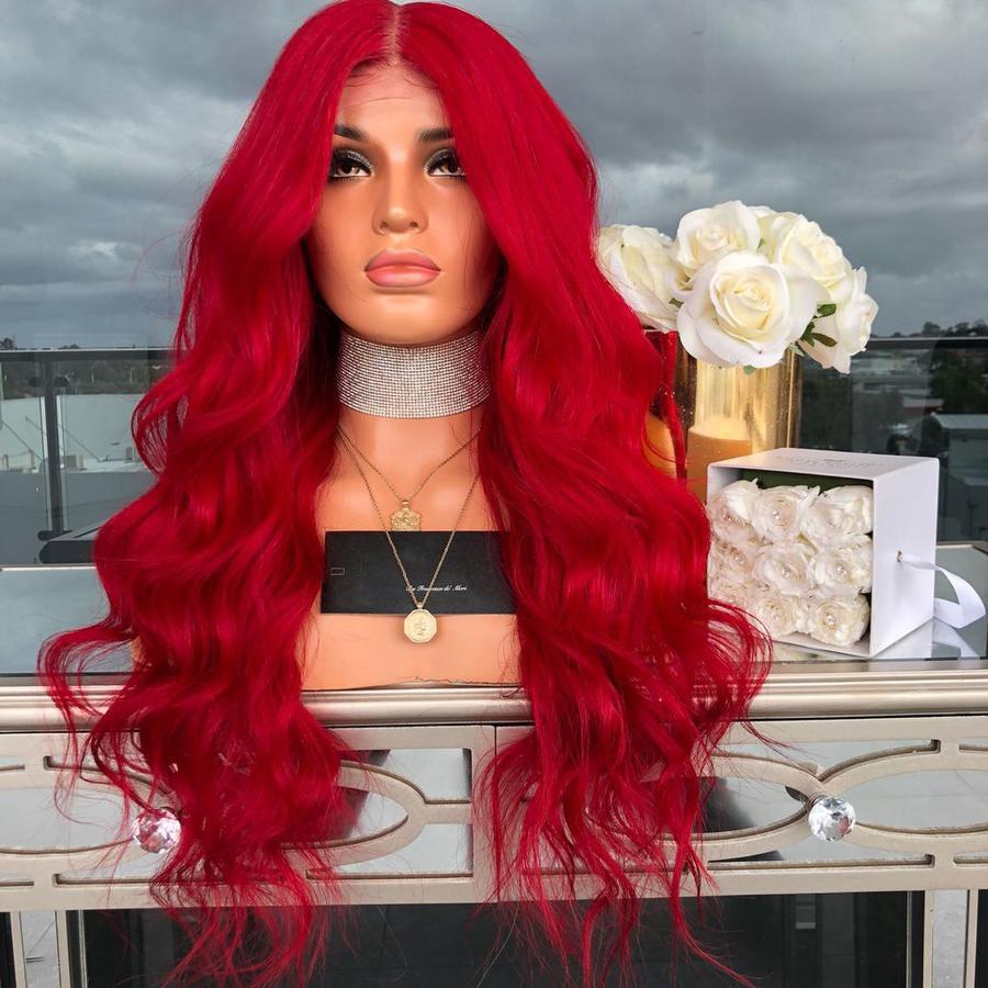 Long Curly Wig Full-Head Synthetic Hair - Multiple Colors
