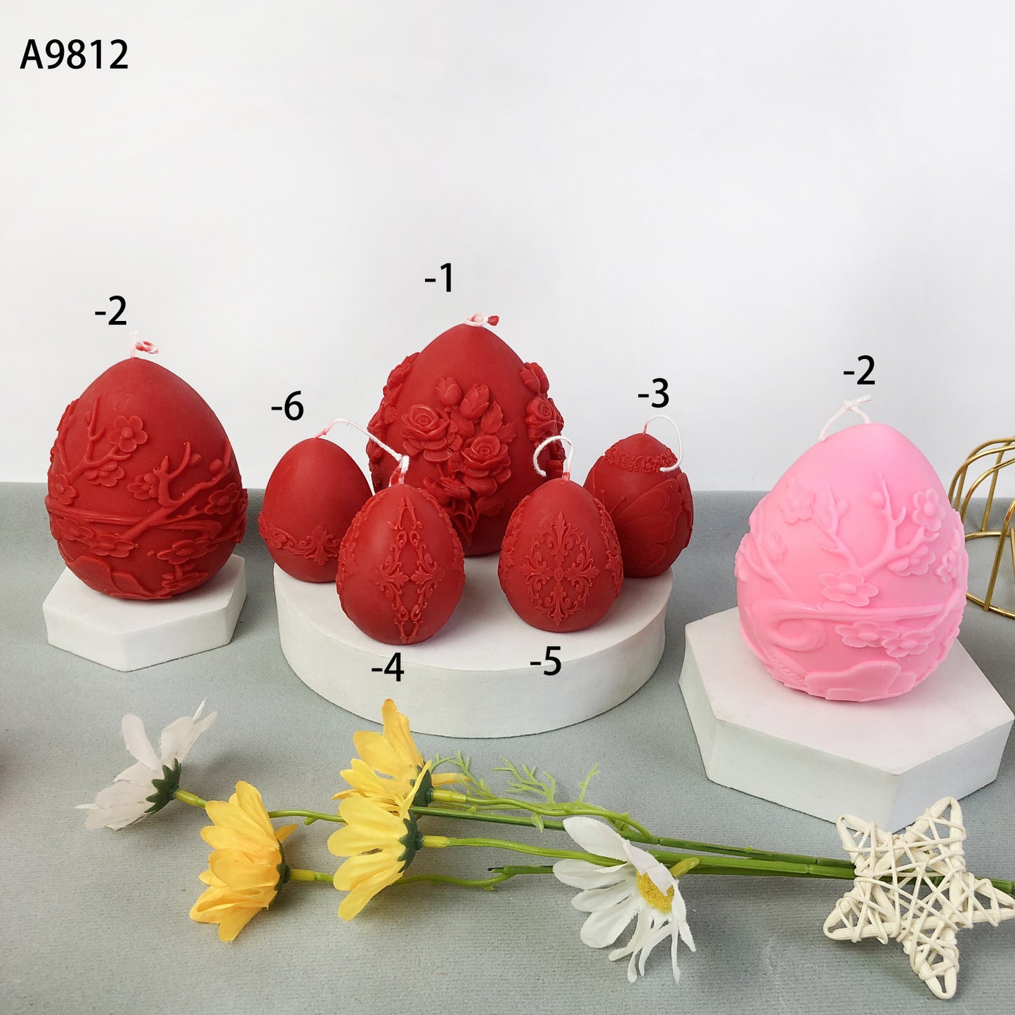 Egg Silicone Mold for Baking, Chocolate, Candle Making & Crafts - Irregular Shapes