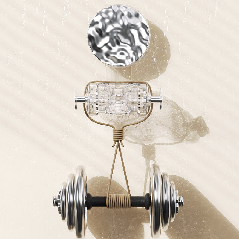 Adjustable Suction Cup Shower Bracket - Universal Bathroom Holder