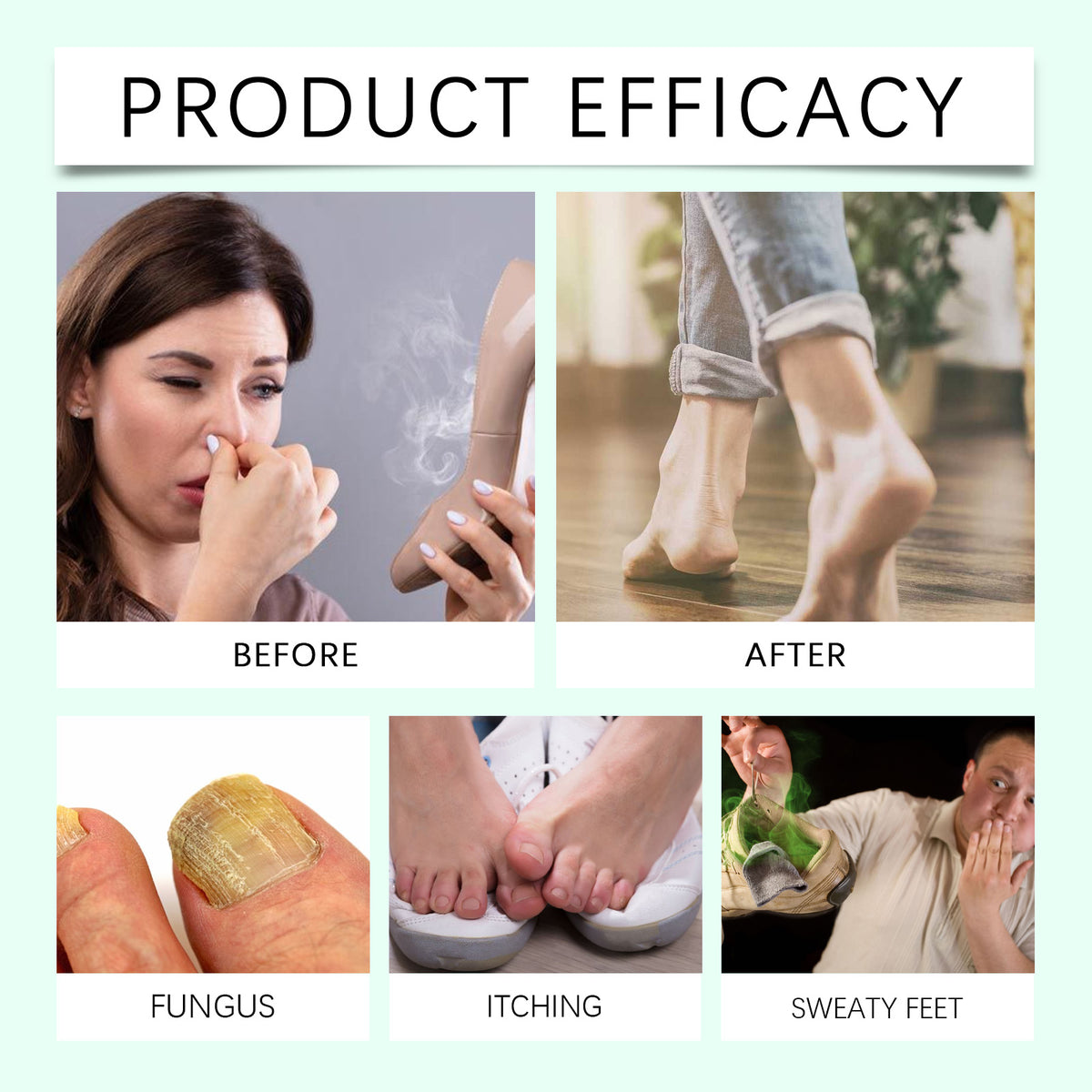 Foot Care Spray 100ml - Moisturizing & Deodorizing
