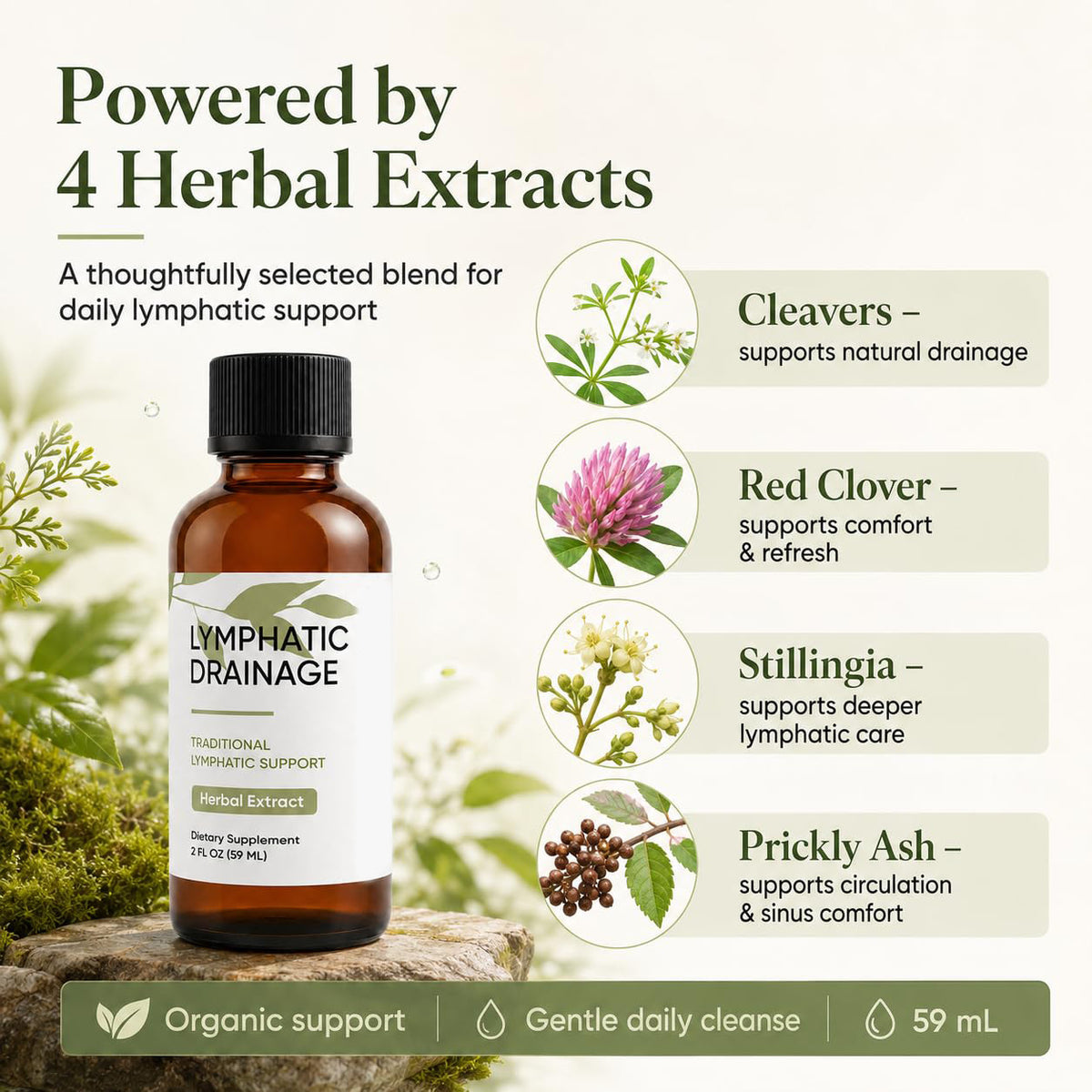 Lymphatic Drainage Body Care Drops 59ml