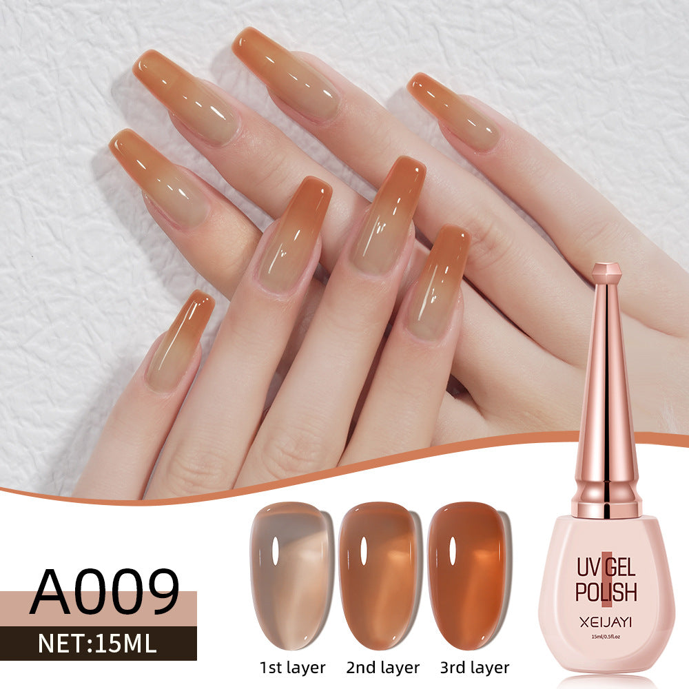 Transparent Jelly Ice Suit for Nail Art - Multiple Colors & Variants