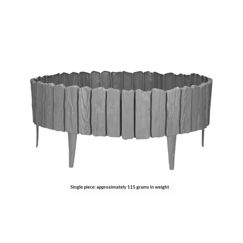 Flexible Modular Garden Fence - Interlocking Plastic Fence Panels for Yard & Garden