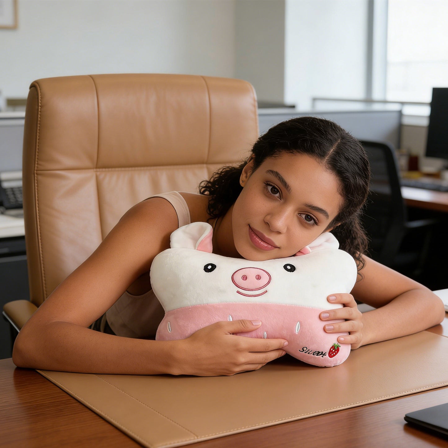 Piggy Pillow - Adorable Plush Cushion for Kids