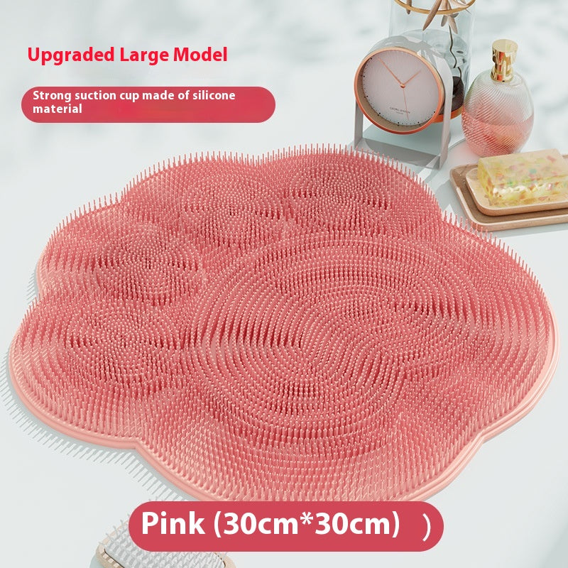 Foot Pad for Dead Skin Removal Silicone Back Wiping Sucker - Lazy Person Bath Accessory