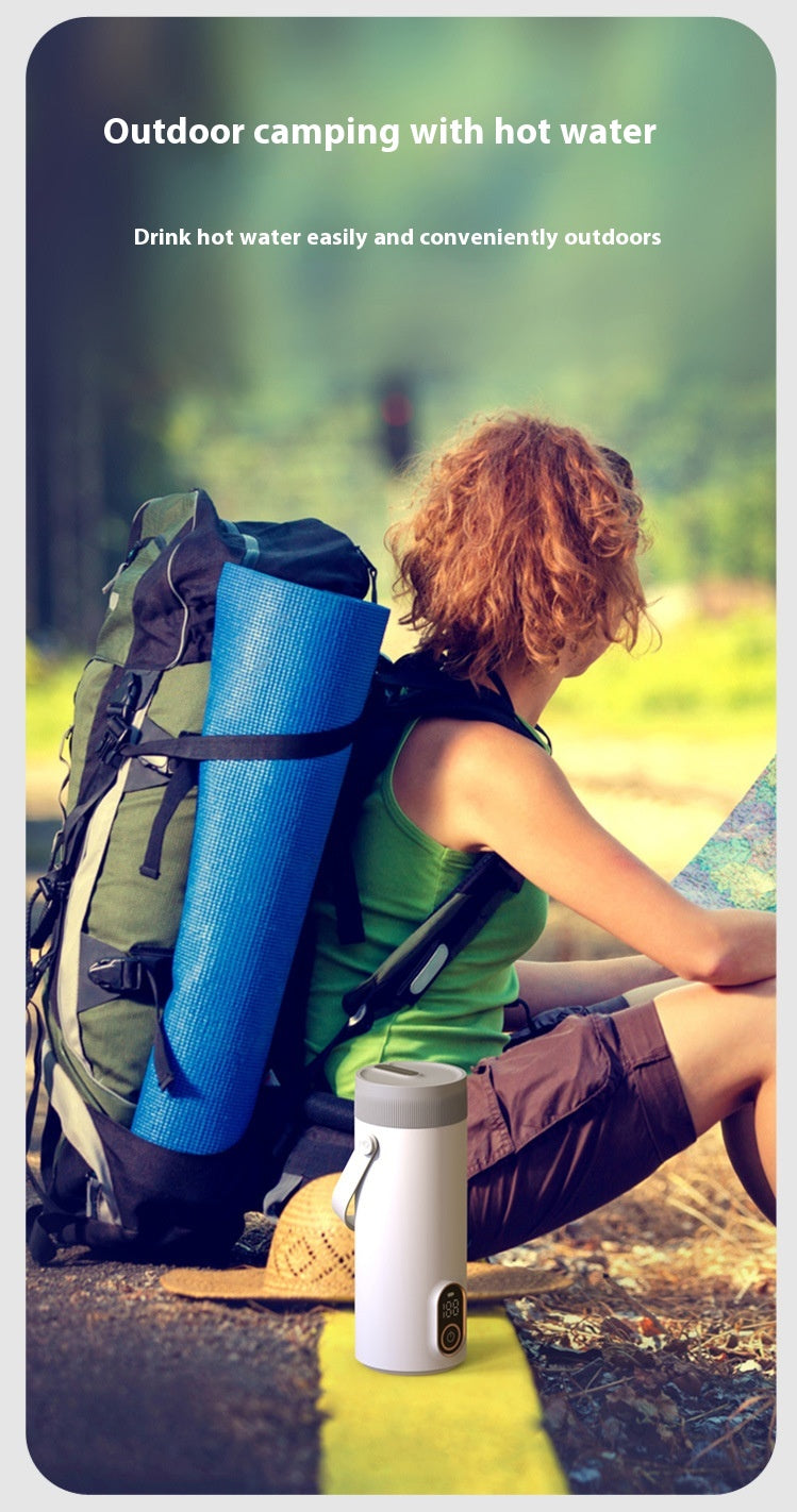 Wireless Portable Water and Electric Cup with Heating Function