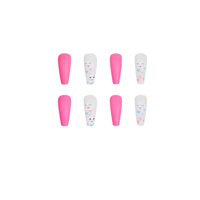 Cloud Smile Nail Patch Sheet