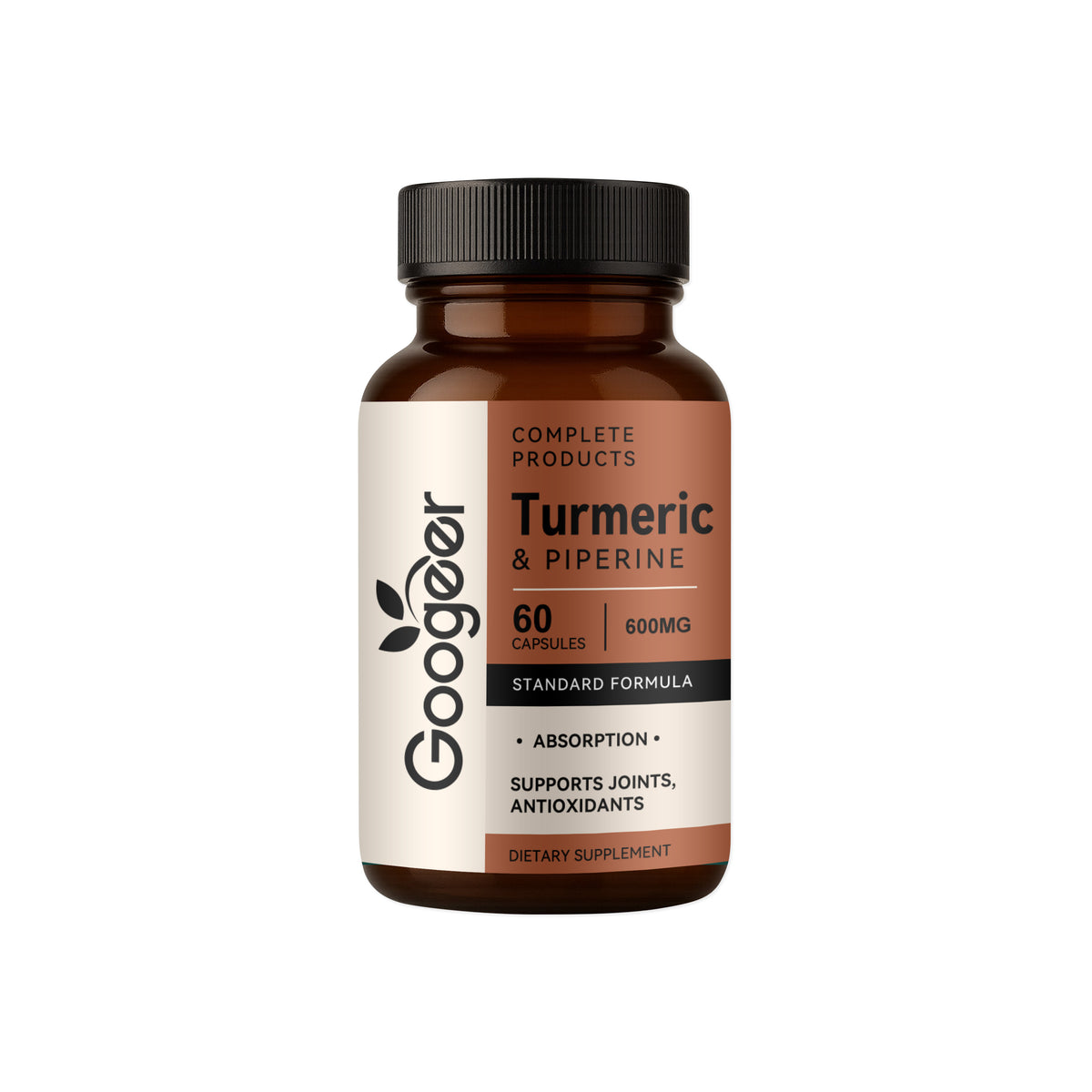 Turmeric & Black Pepper Capsules - 60 Count