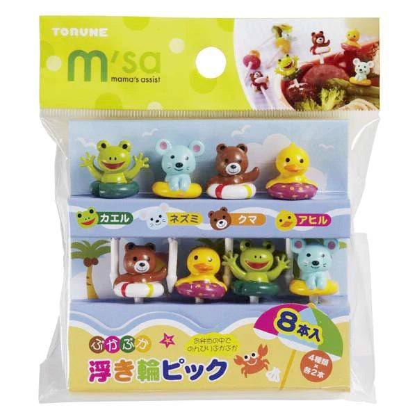 Children's Fruit-Shaped Bento Fork Set - Cute Animal & Character Styles