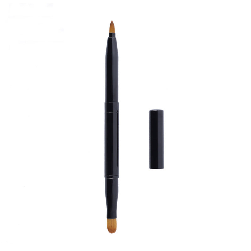Multifunctional Eye Shadow and Lip Glaze Brush Beauty Tool - Cosmetic Makeup Applicator