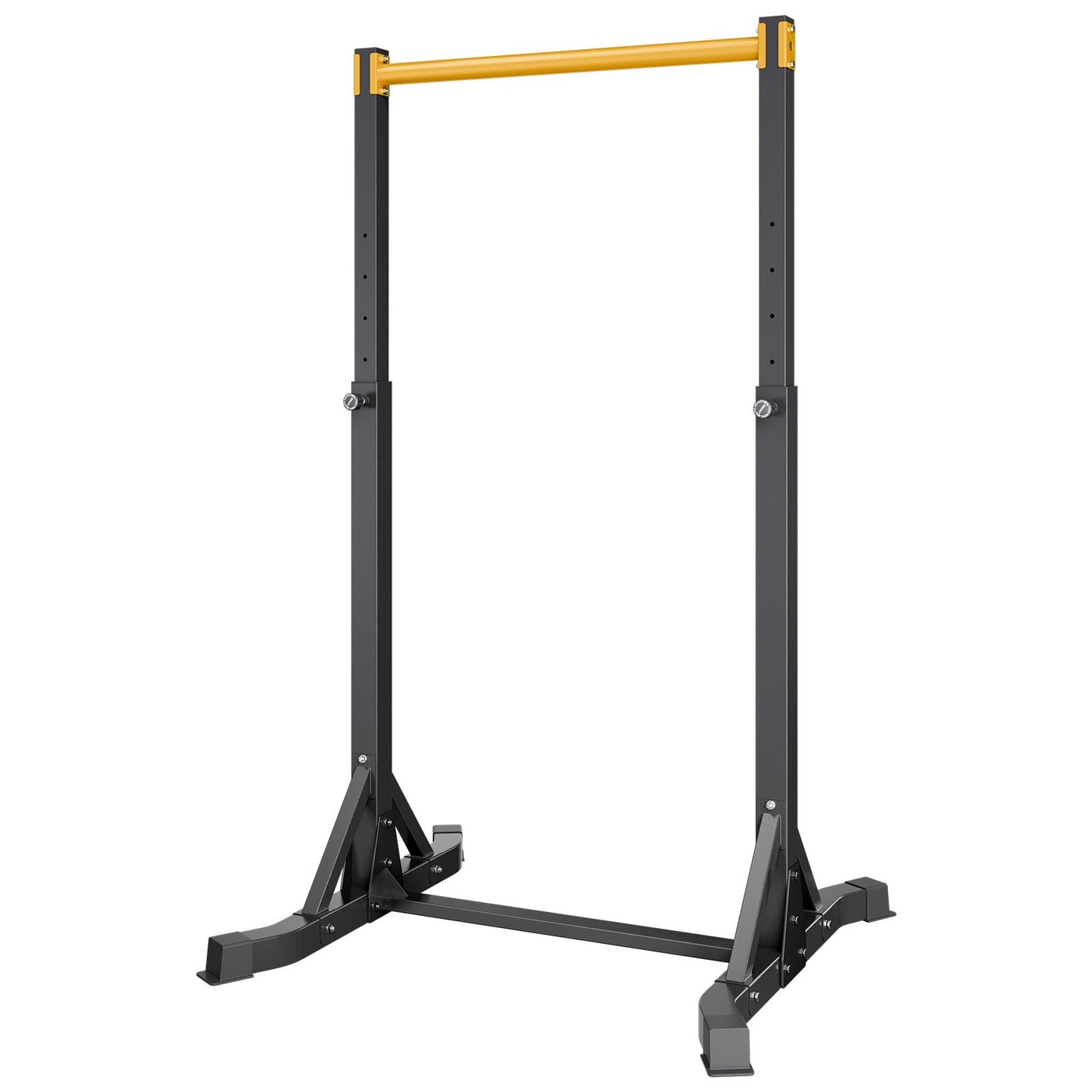 Portable Pull Up Bar Station - Heavy Duty Steel, 330LBS Capacity, 8-Level Height Adjustment