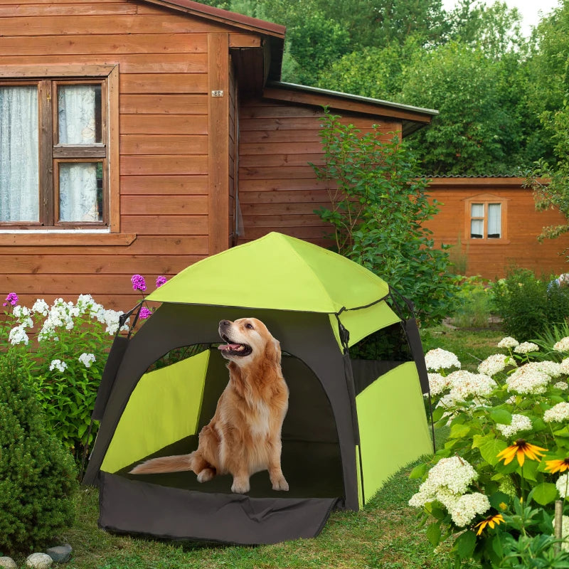 Pop-Up Dog Tent for Large & Extra Large Dogs - Portable Outdoor Shelter