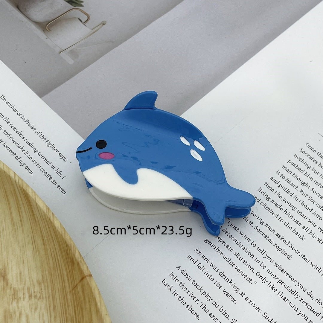 Ocean Design Hairpin - Conch, Whale & Crab Patterns