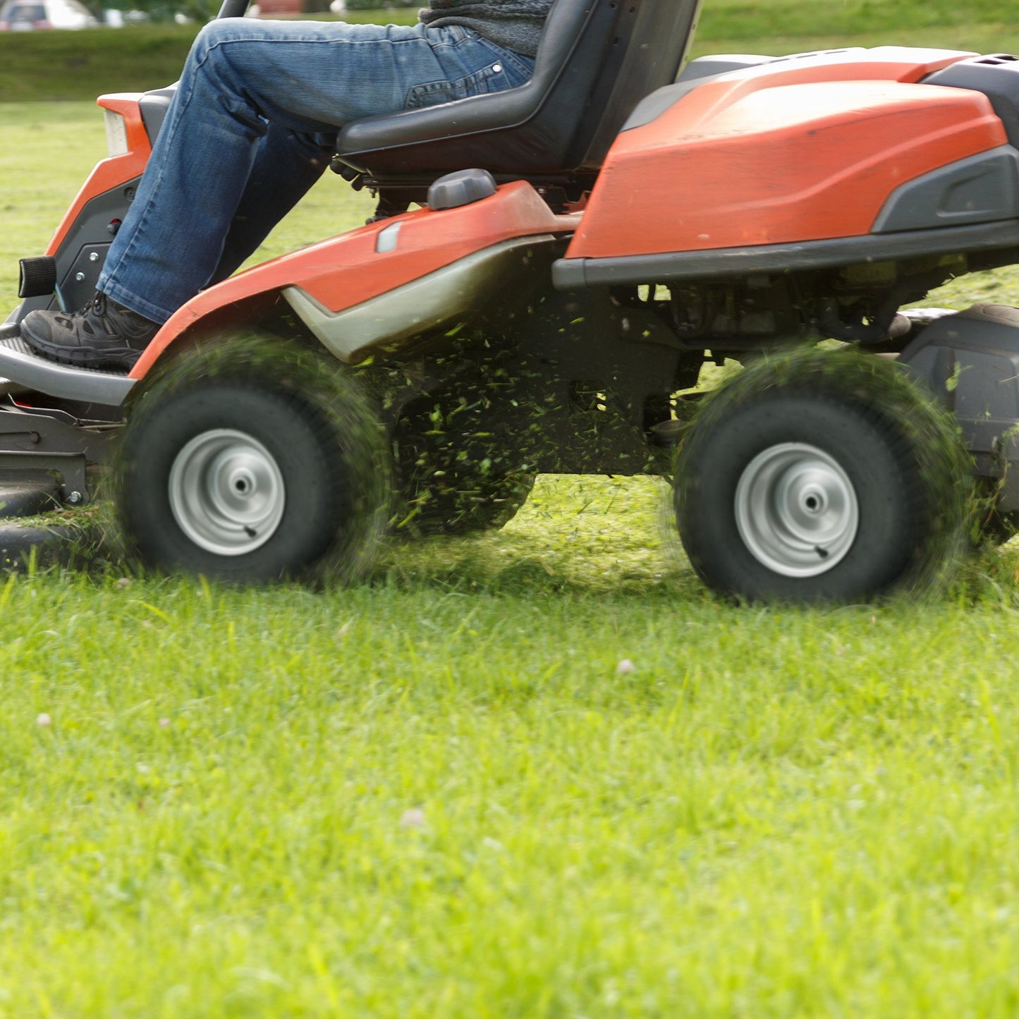 20x8-8 Tubeless Lawn Mower Tires with Rim 2-Pack for Riding Mowers