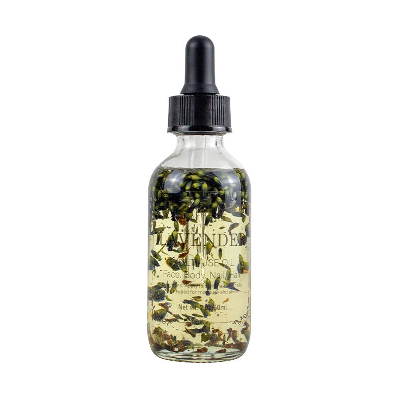 Massage Oil with Dried Flowers - Multi-Scent