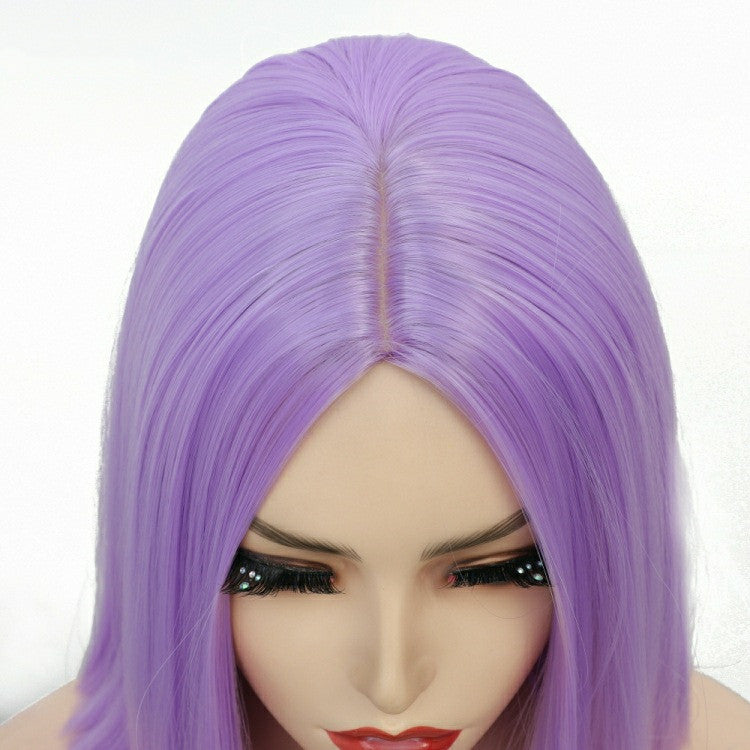 Shoulder Length Synthetic Wig - Bobo Straight Hair, Easy Wear for Ladies