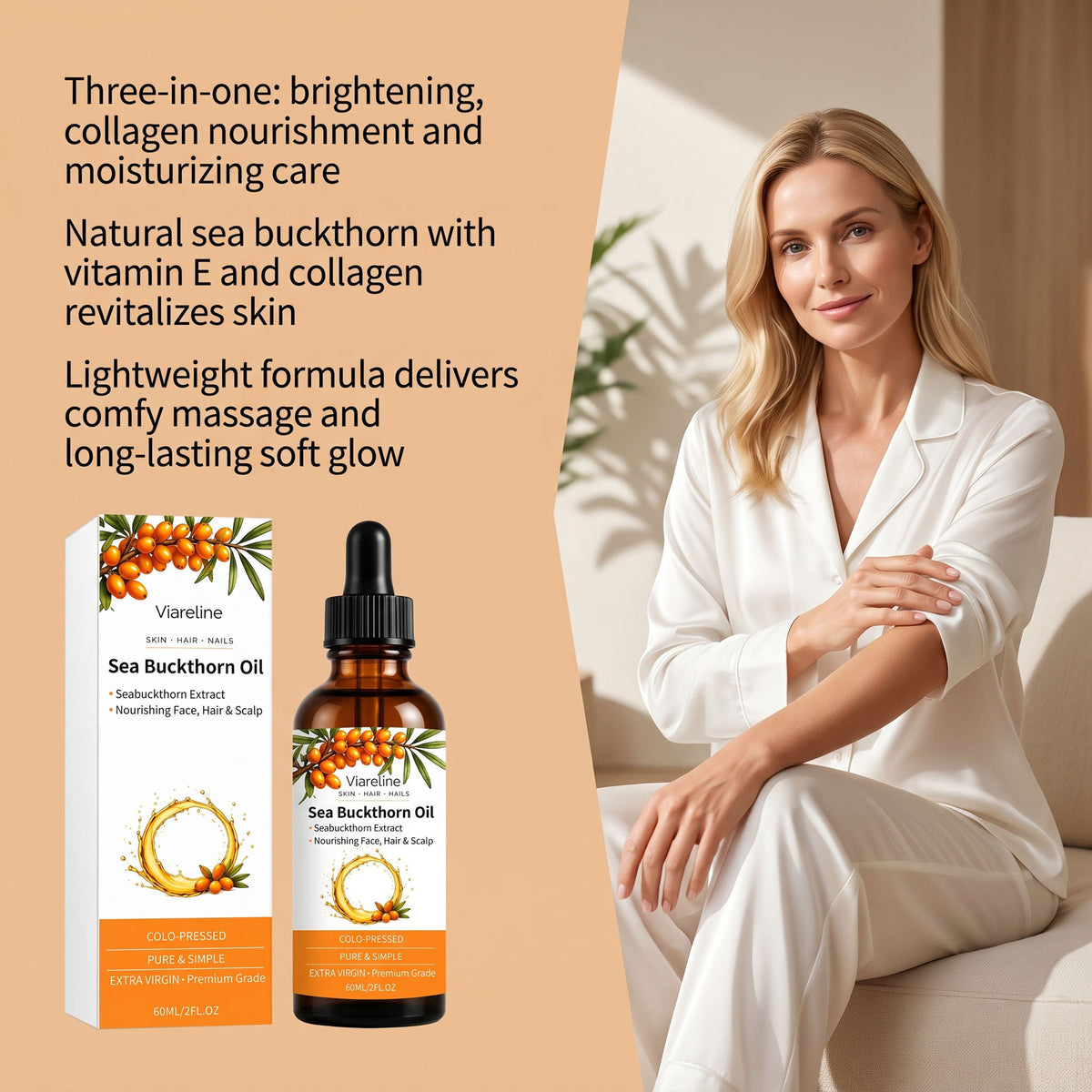 Seabuckthorn Essential Oil Skin Care 60ml