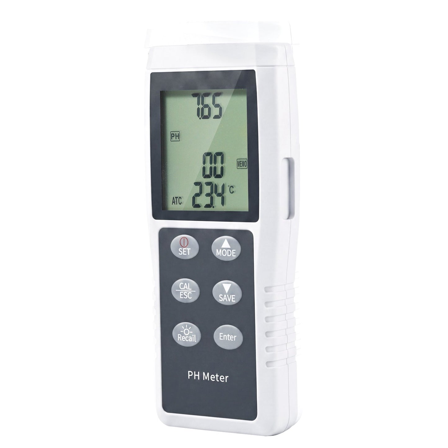PH Meter 0-14 pH Range Waterproof Probe Portable Tester Kit for Drinking Water & Hydroponics