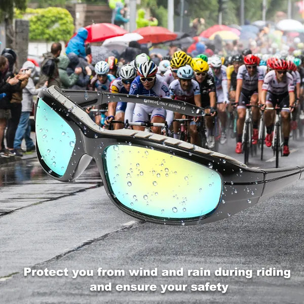 Motorcycle Riding Glasses - 2 Pairs Wind Resistant Sunglasses
