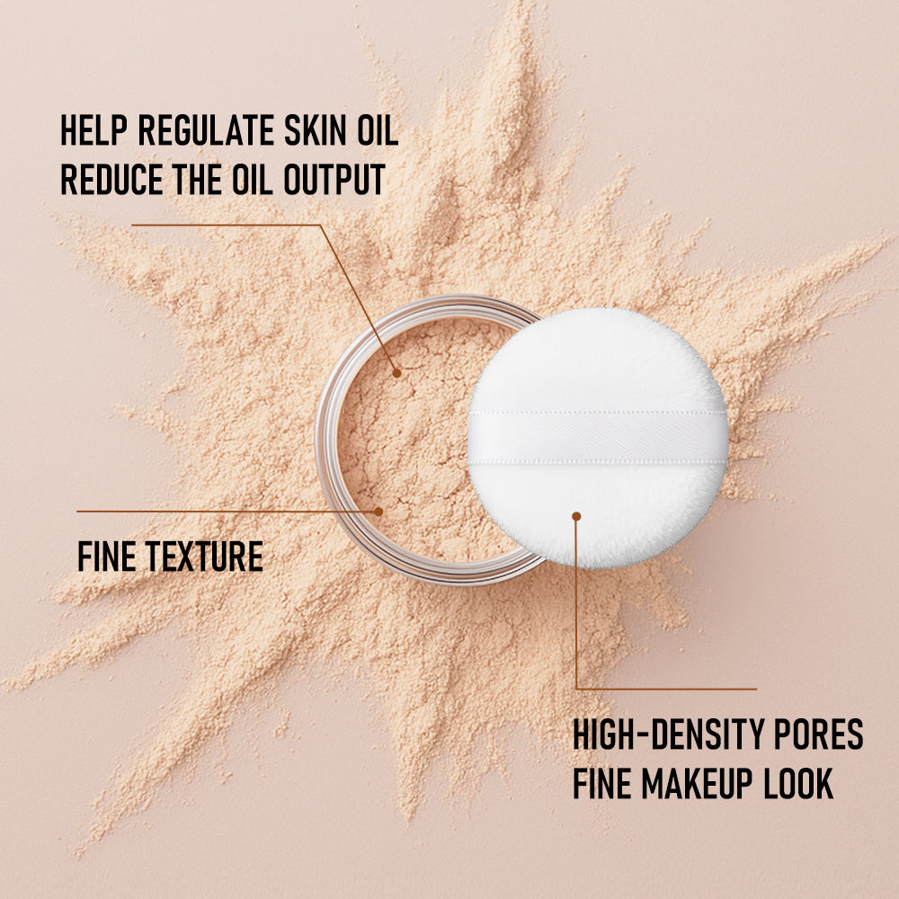 Makeup Contour Powder with Oil Control & Long-Lasting Fixing Powder - 5g, 10g, 15g Variants