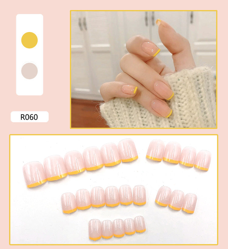 Removable Nail Stickers for Nail Art - 24 Pieces, Multiple Styles