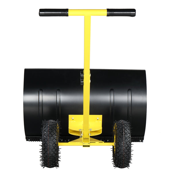 Adjustable Snow Plow for Vehicle or Lawn Use - Durable Metal Snow Removal Tool
