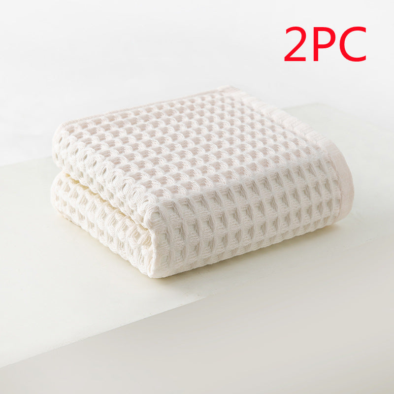 Cotton Towel for Hair Drying and Care - Soft, Absorbent Bath Towel