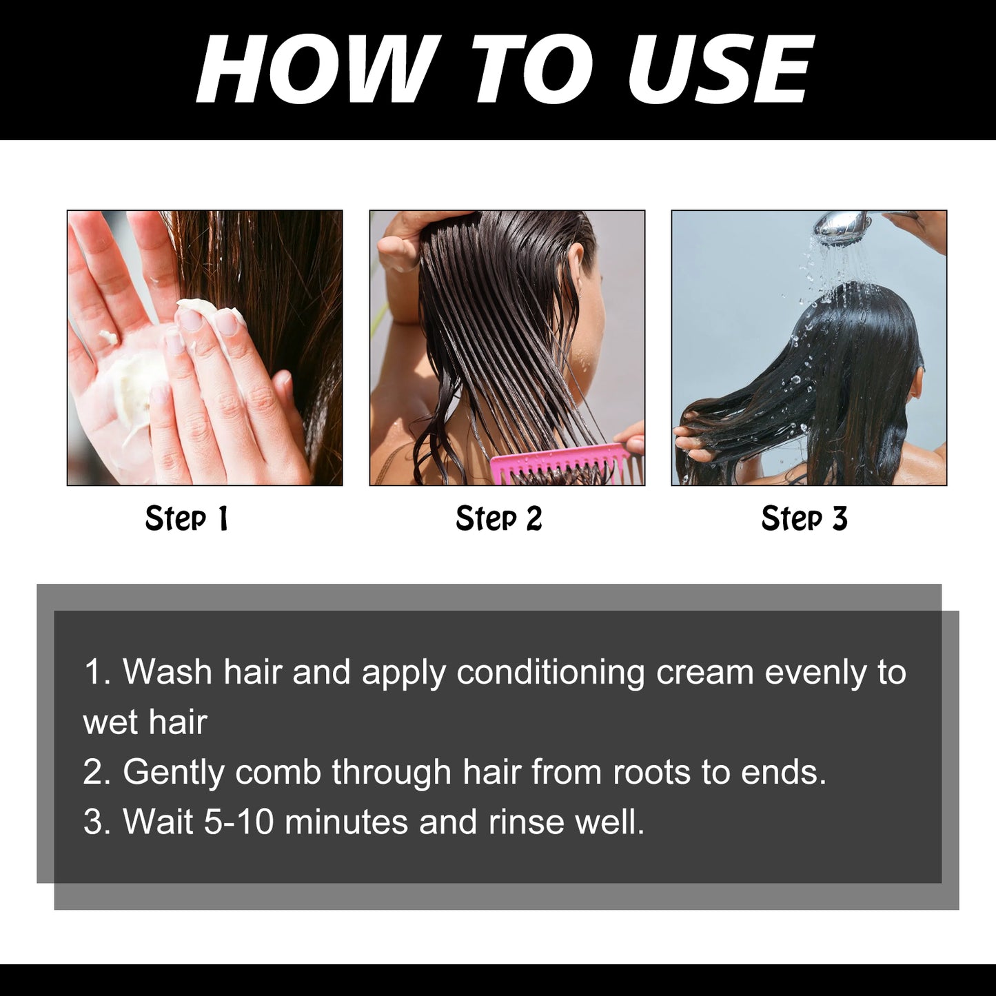 Keratin Hair Softening Cream - Deep Nourishing Hair Care Treatment