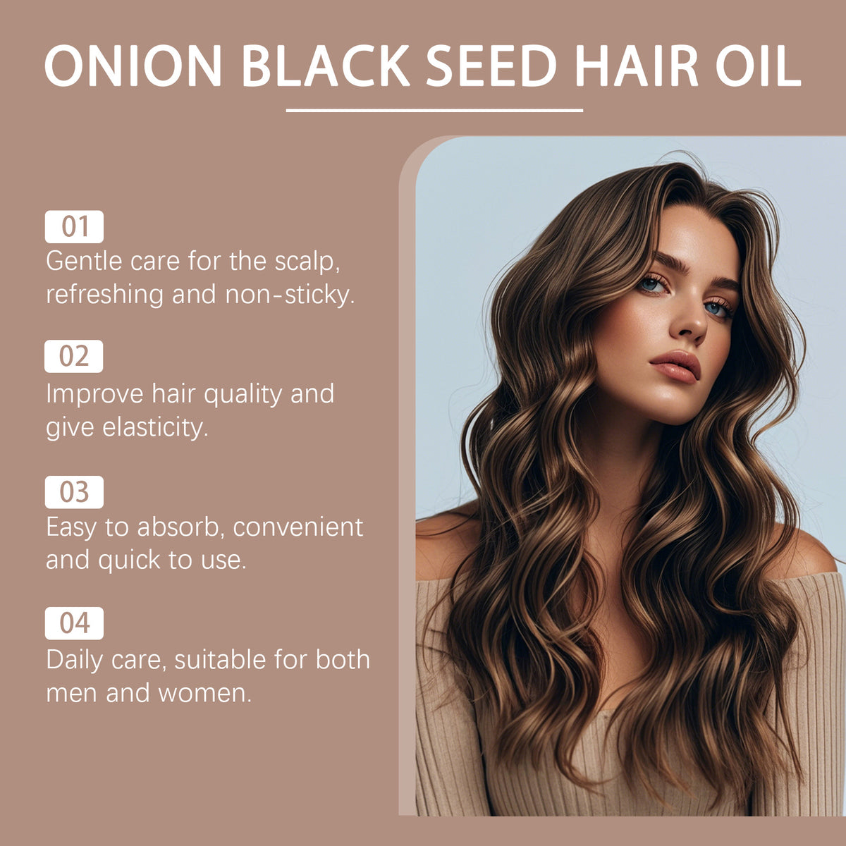 Hair Care Essential Oil - 100ml Nourishing Treatment