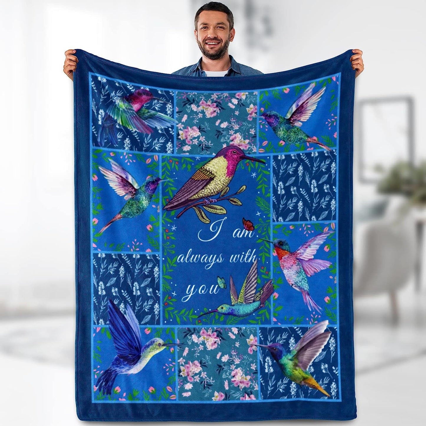 Multi-Purpose Portable Flannel Blanket - Soft Warm Bedding for Home & Travel