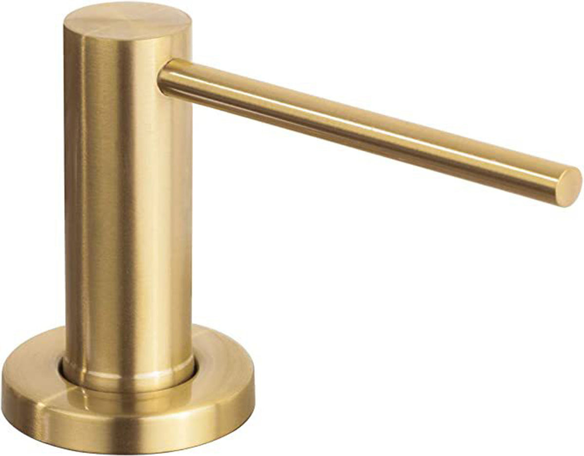 304 Stainless Steel Soap Dispenser for Sink - Matte Black, Brushed Gold & Natural