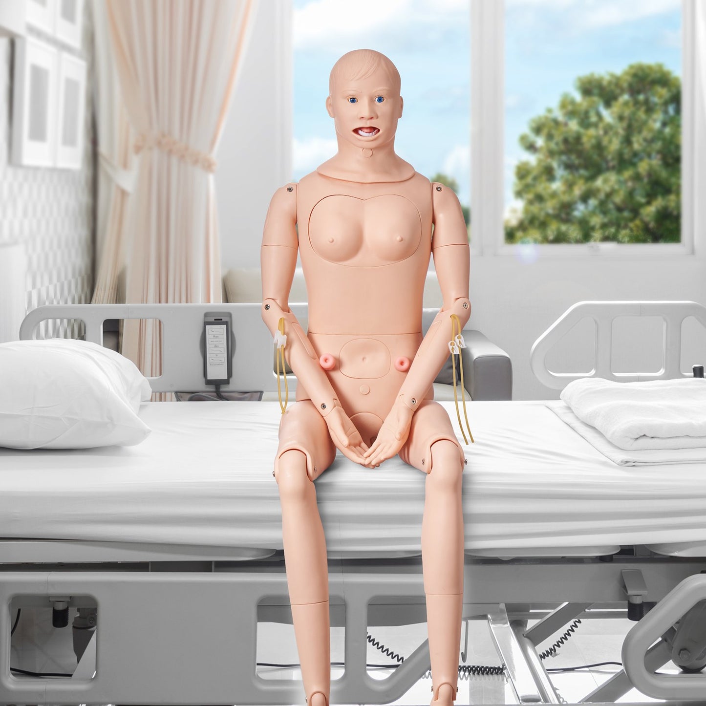 Life Size Nursing Training Manikin - Male/Female Anatomical Model