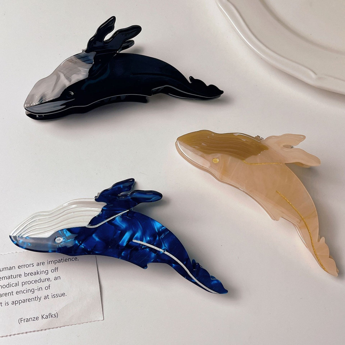 Acetate Hair Clip - Multiple Colors