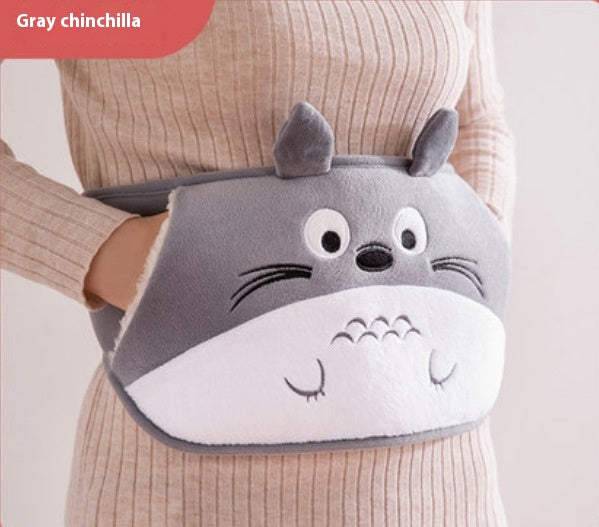 Cartoon Waist Warmer Plush Support Without Hot Water Bag