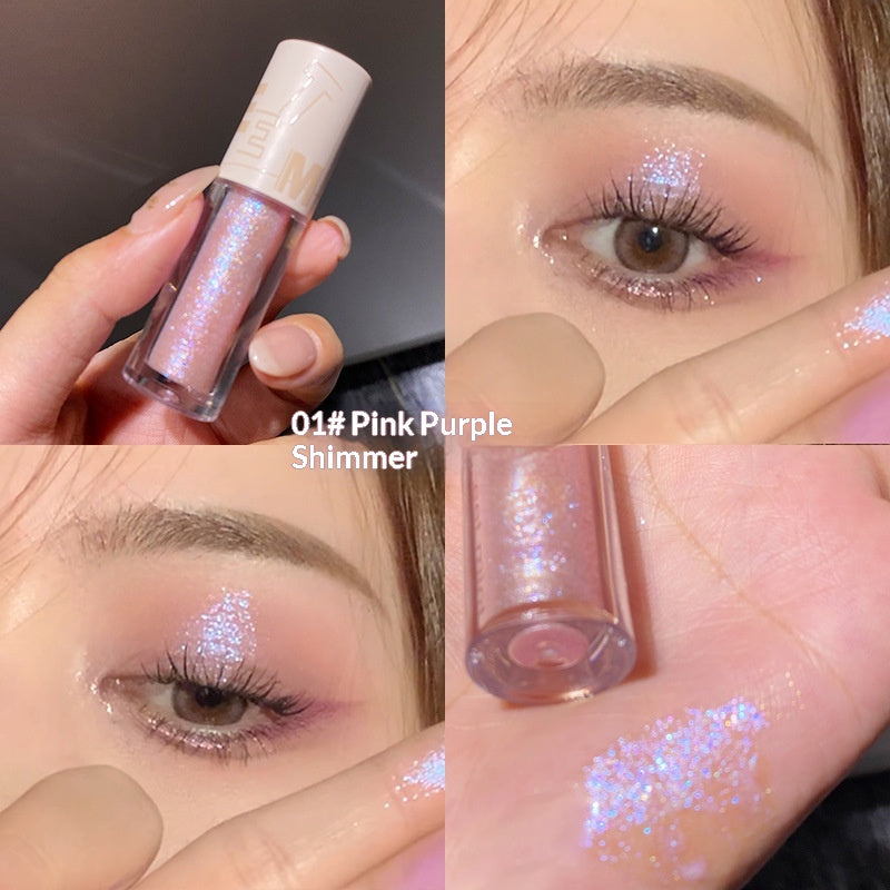 Liquid Eyeshadow with Glitter Sequins and Pearlescent Finish - Multiple Colors