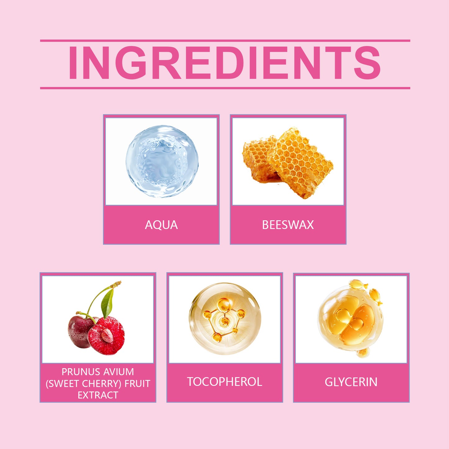 Cherry Moisturizing Lip Mask - Deep Hydrating Lip Repair Treatment