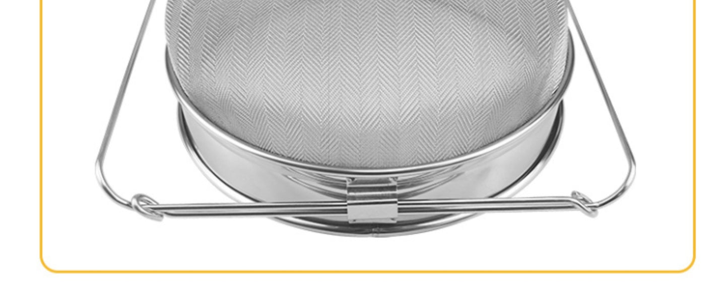 Double Layer Stainless Steel Honey Filter Screen for Home & Kitchen Use