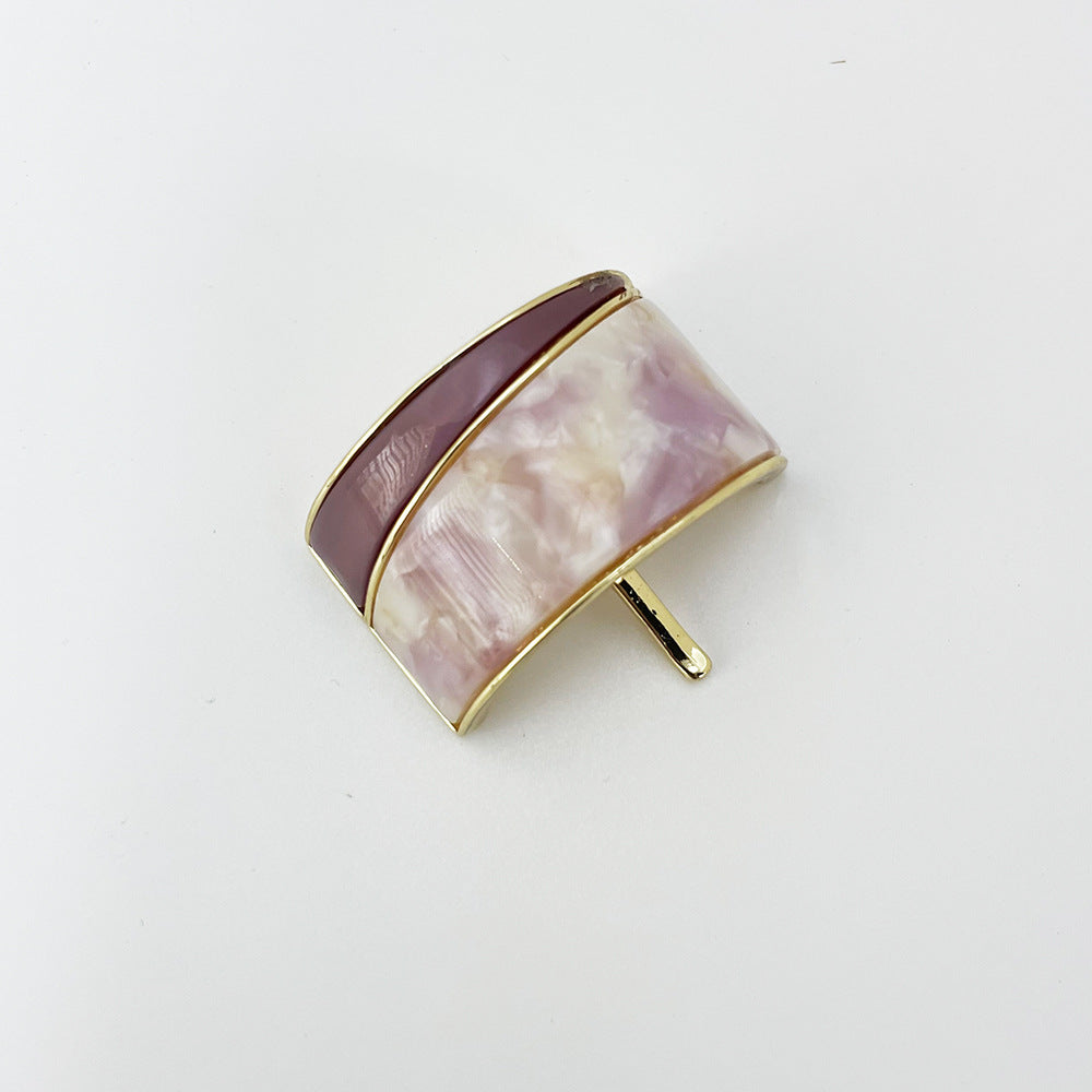 Metal Hair Clip for Low Ponytail, Multiple Colors