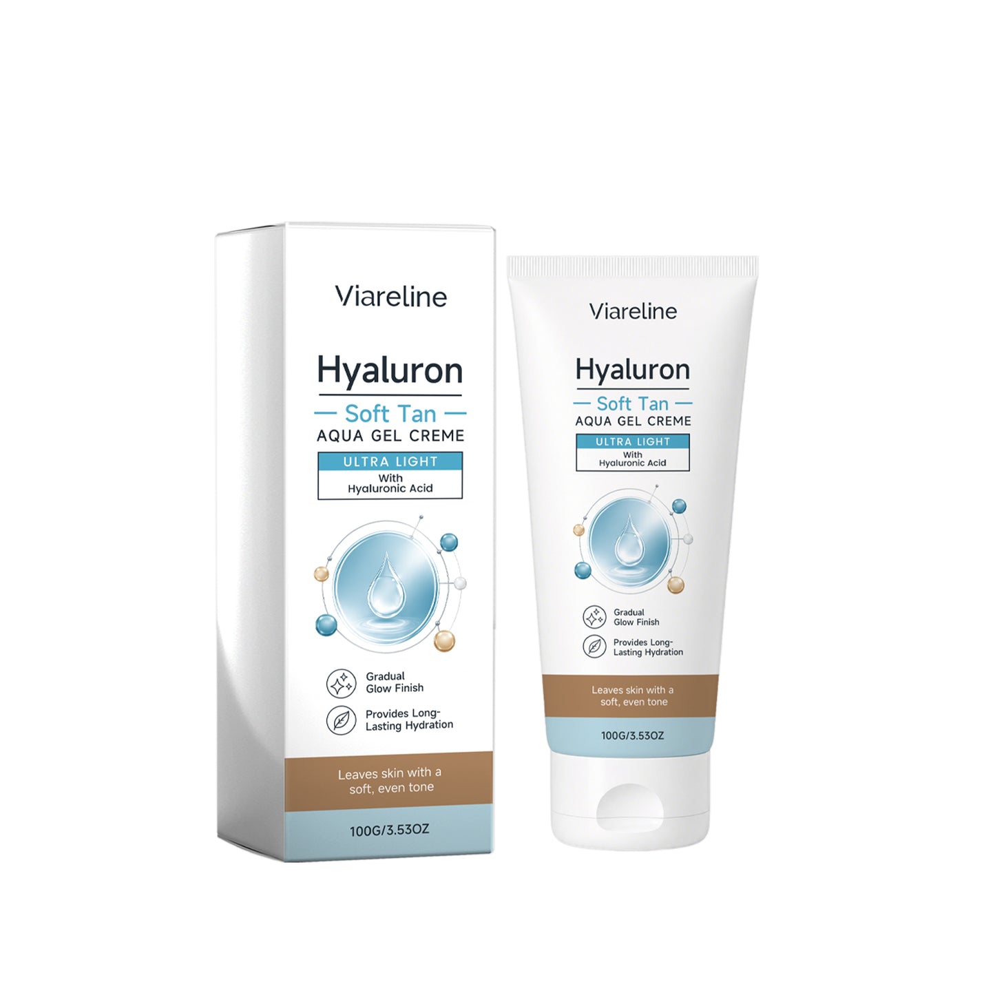 Moisturizing Facial Tanning Cream - Soft Skin Care 100g