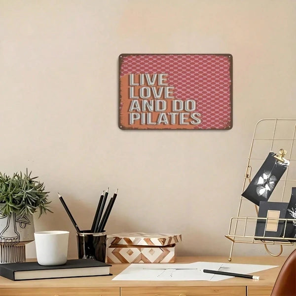 Metal Tin Wall Decoration Sign - 20 cm x 20 cm