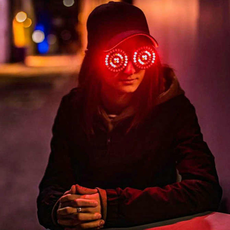 LED Luminous Glasses for Electronic Music Festivals Party Discos