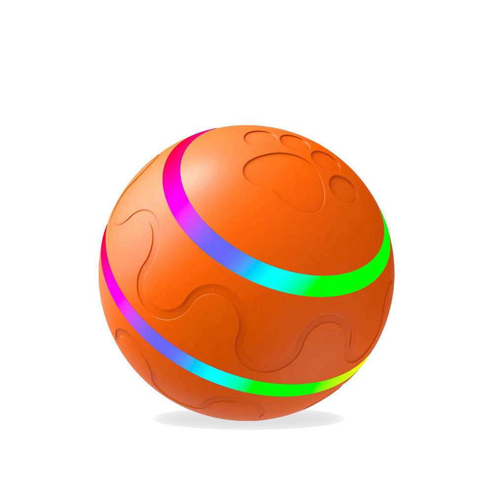 Interactive Cat Toy Ball - Self-Rotating, USB Rechargeable, Safe for Cats