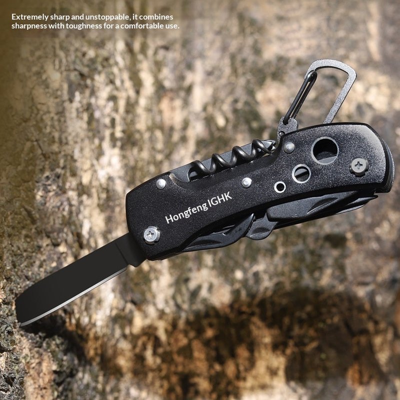 Multi-Function Outdoor Tool Knife Folding Knife | 5.7 cm Blade, 15.5 cm Overall