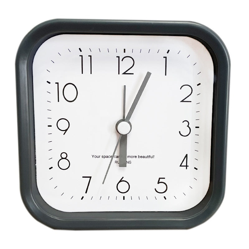 Voice-Controlled LED Bedside Clock with Calendar and Luminous Display