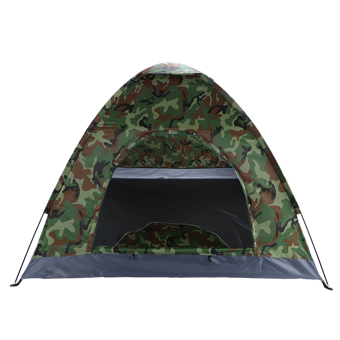 3-4 Person Camouflage Portable Camping Dome Tent