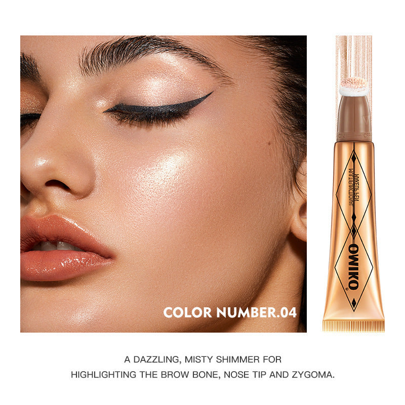 Multifunctional Glitter Liquid Makeup Pen - Thin Contouring & Highlighting