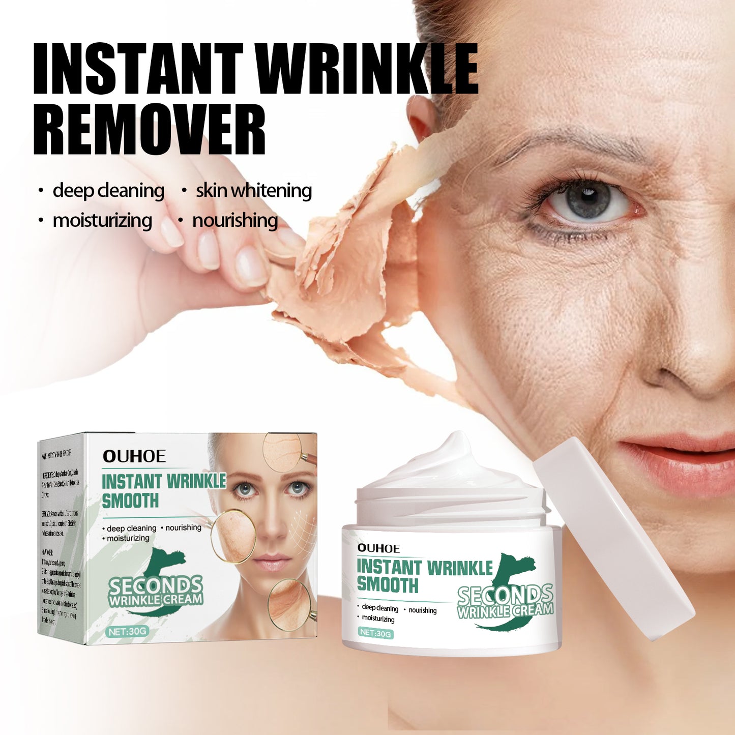 Anti-Aging Facial Cream - Firming Moisturizer for Fine Lines & Wrinkles